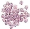 25 Light Amethyst 5mm Bicone Swarovski